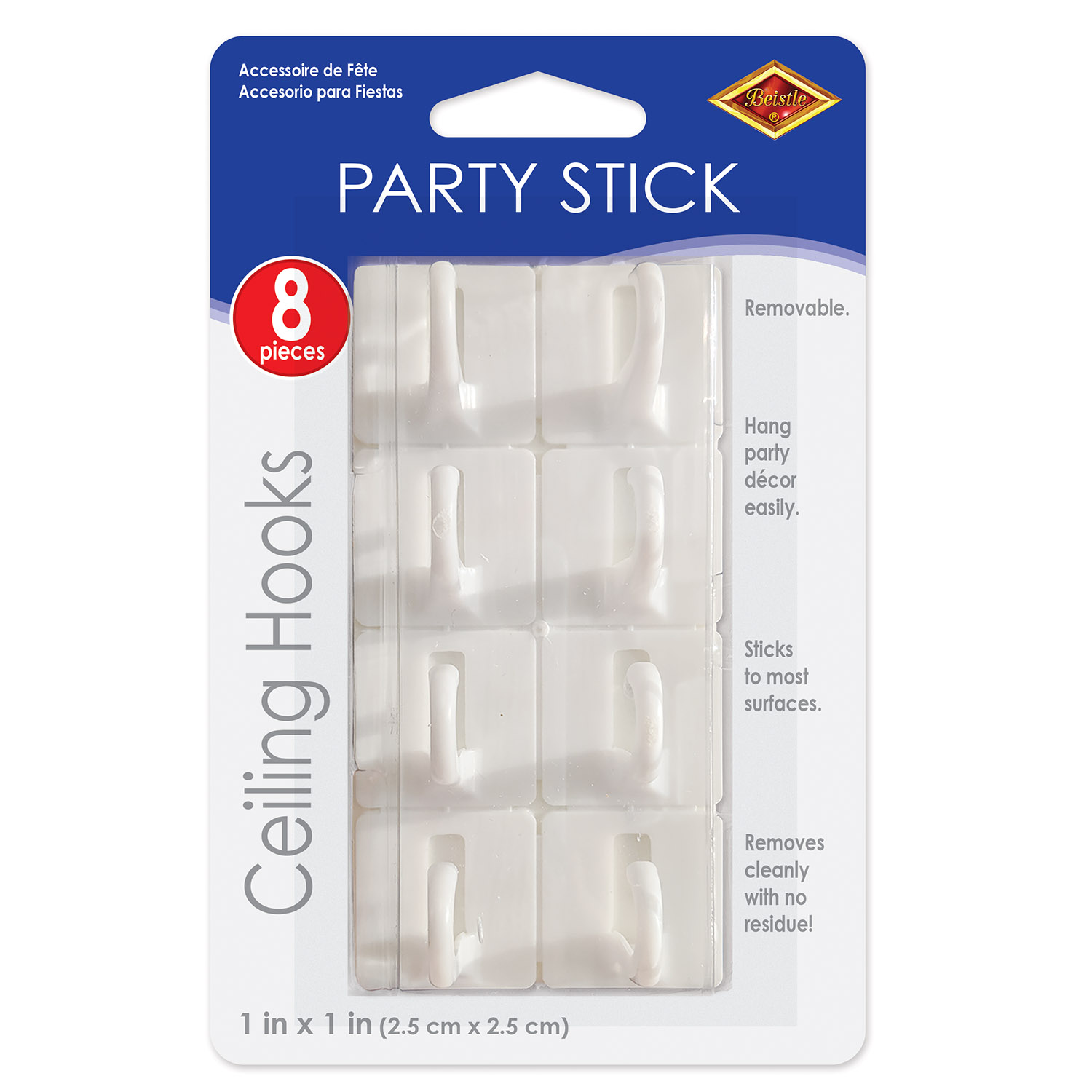 Party StiCk Ceiling Hooks
