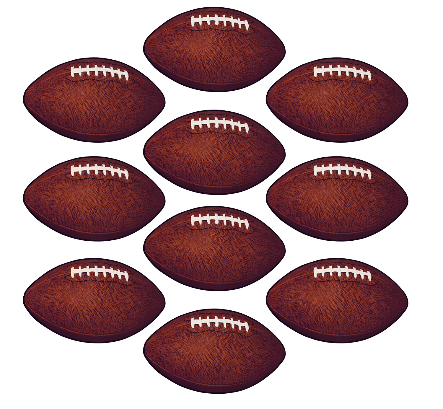 Mini FOOTBALL Cutouts