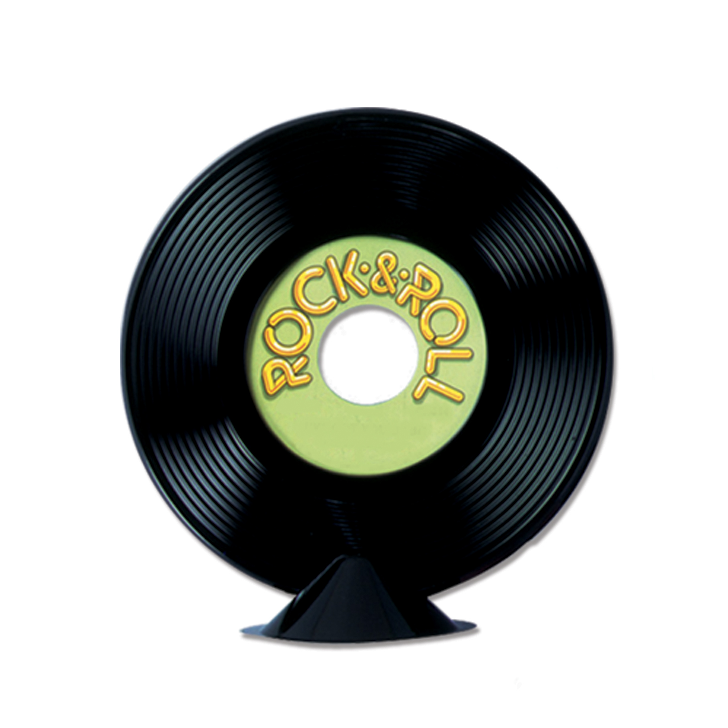 Personalize Plastic Record Centerpiece