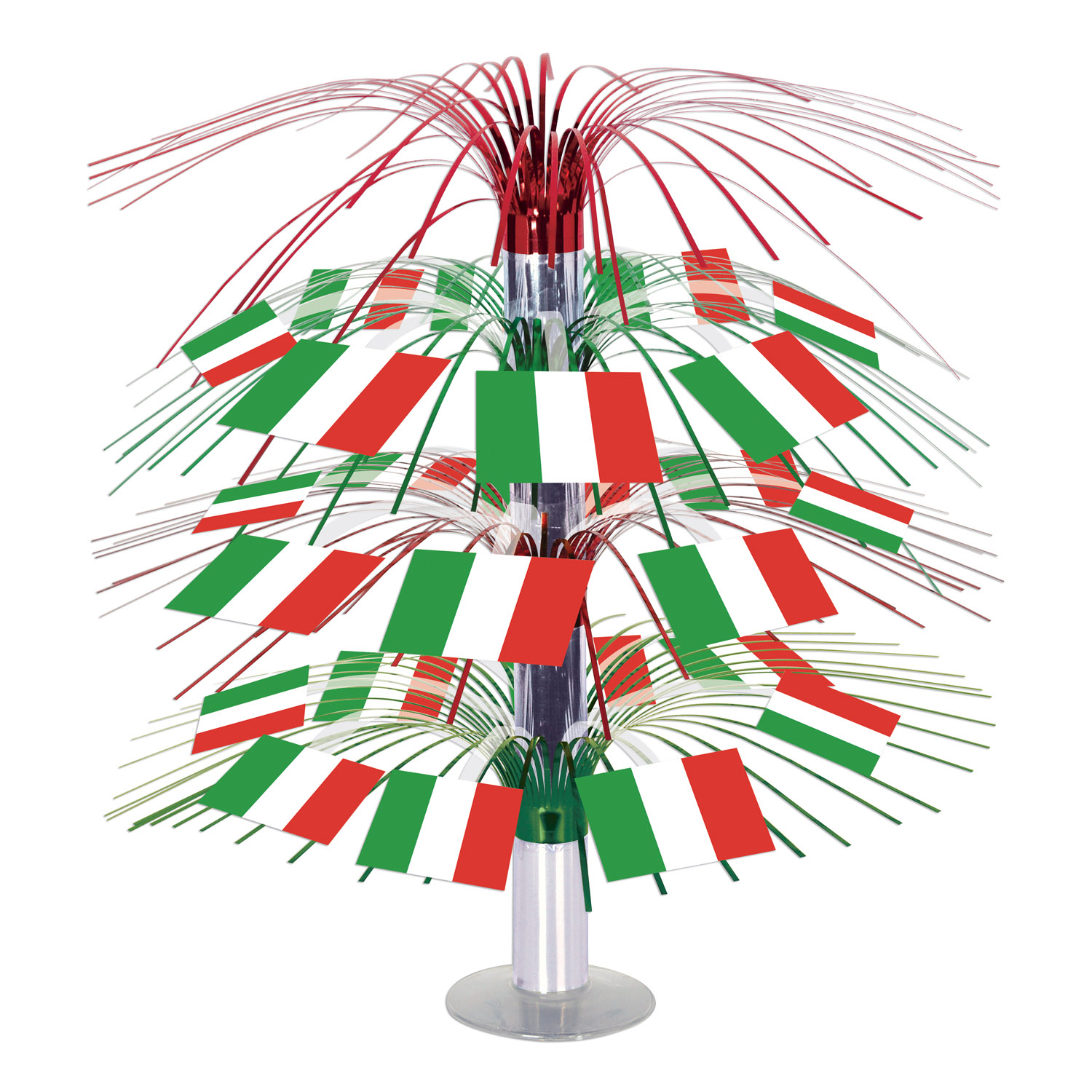 Italian FLAG Cascade Centerpiece