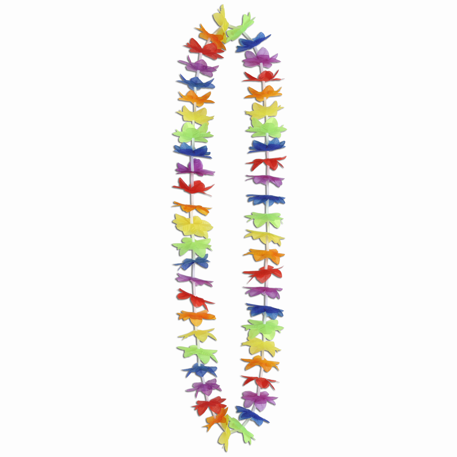 Silk 'N Petals RAINBOW Floral Lei