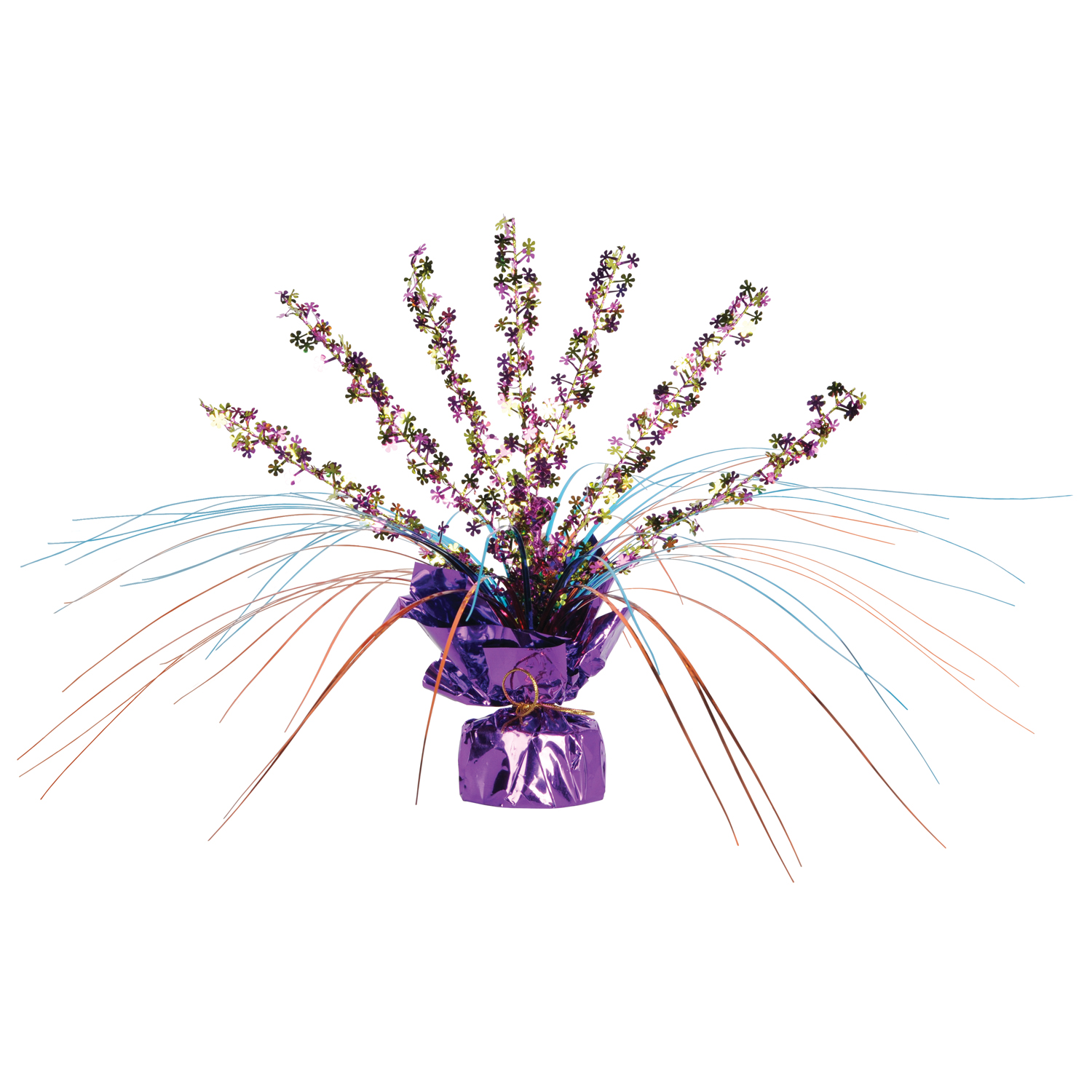 Retro FLOWERS Gleam 'N Spray Centerpiece