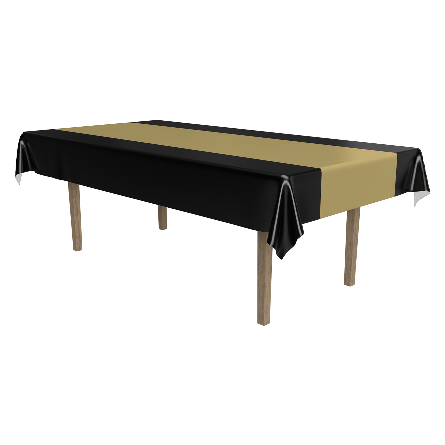 Black & GOLD Tablecover