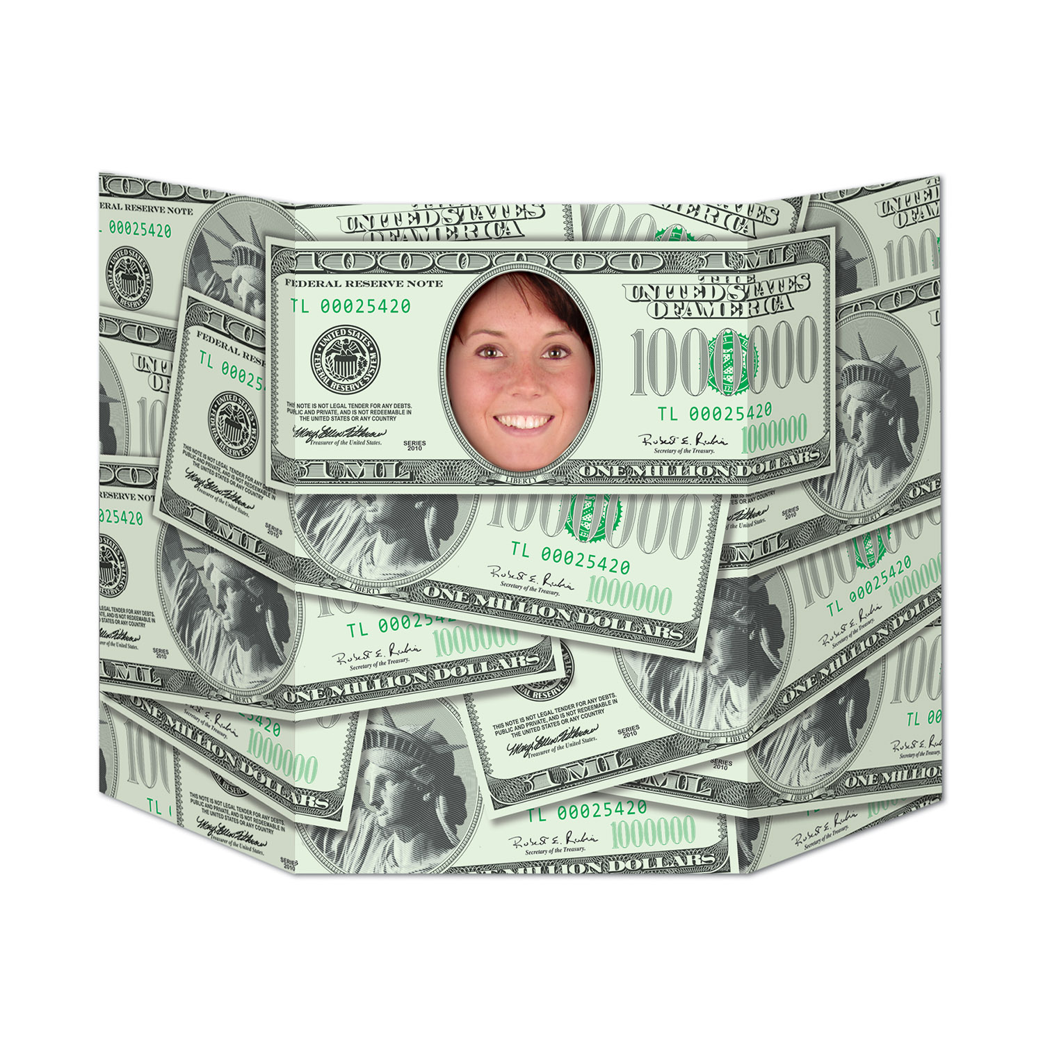 Million DOLLAR Smile Photo Prop