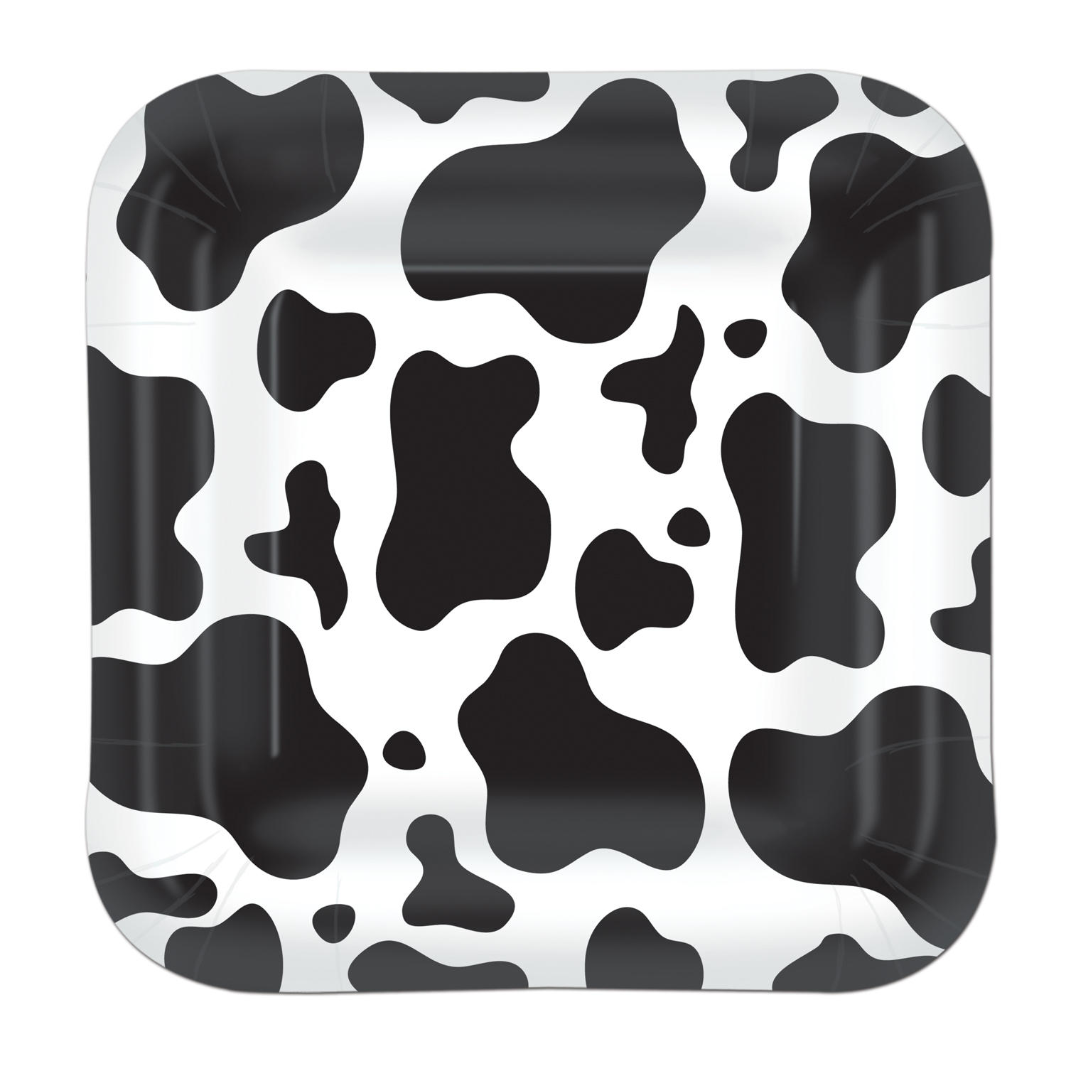 Cow Print PLATES
