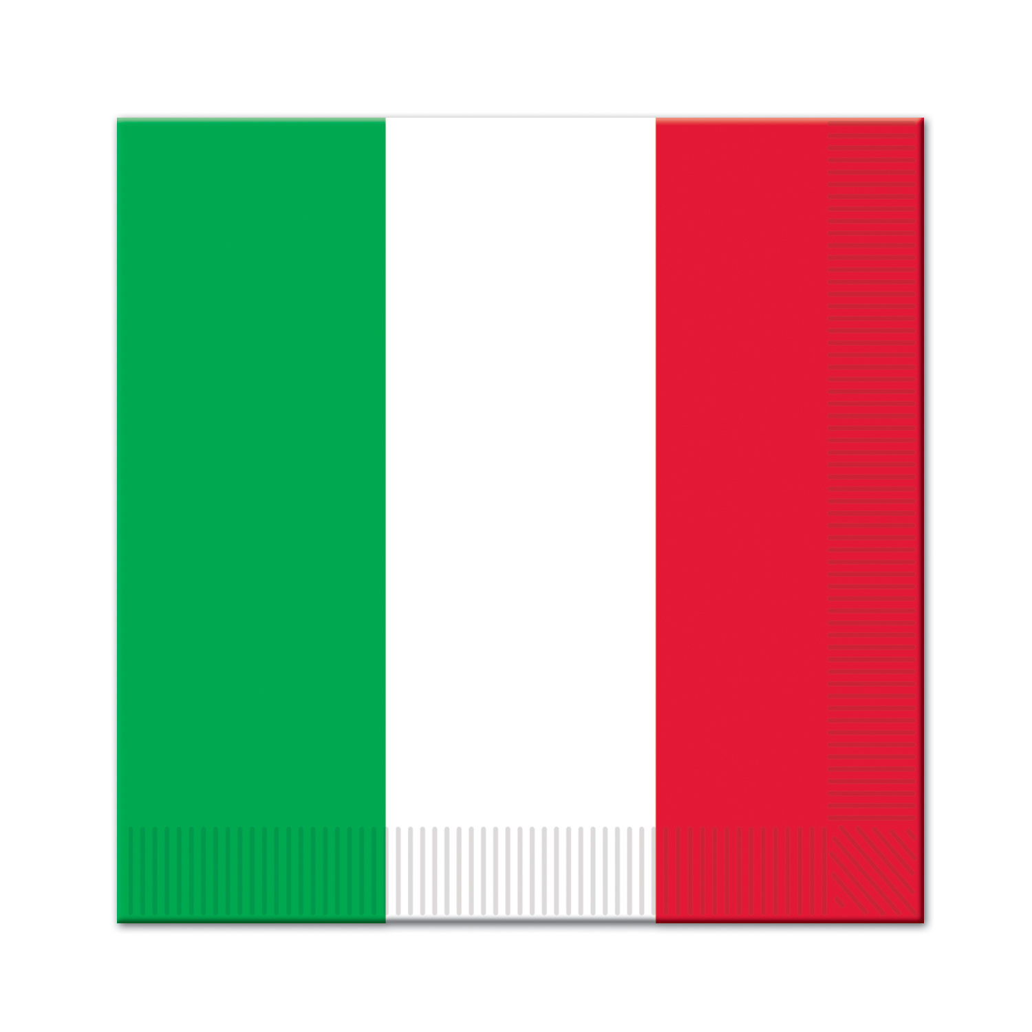''RED, White & Green Luncheon Napkins''''''''''