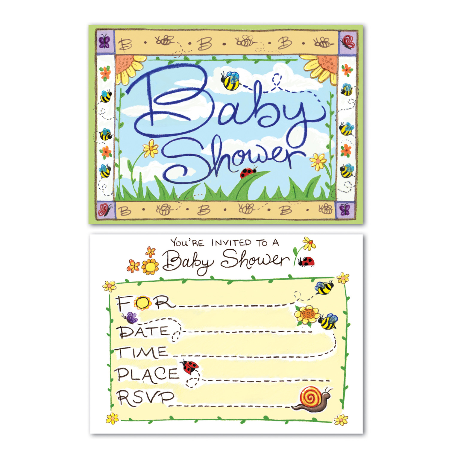 B Is For BABY Invitations