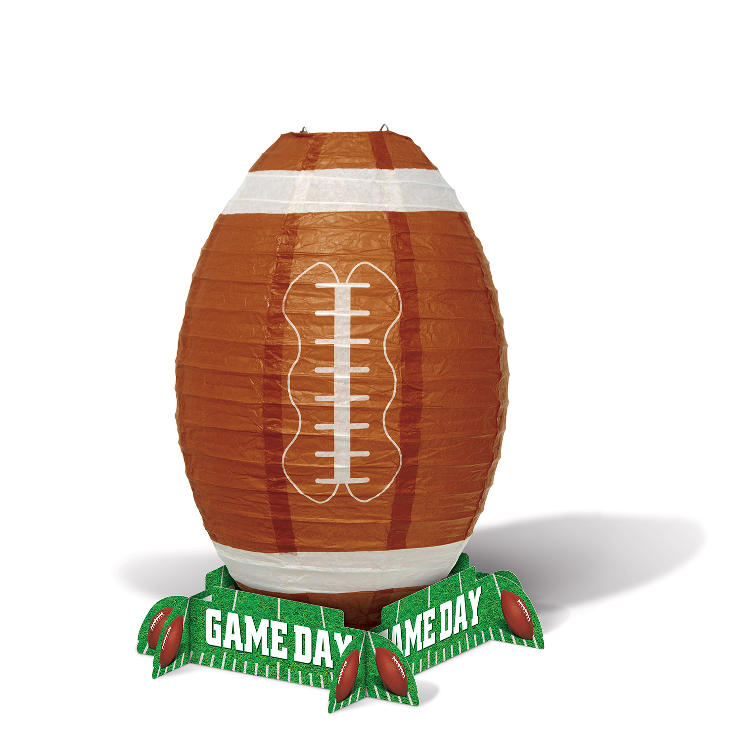 Game Day FOOTBALL Lantern Centerpiece