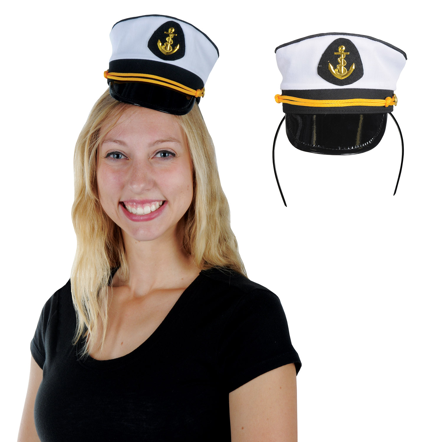 Yacht Captain's Cap HEADBAND