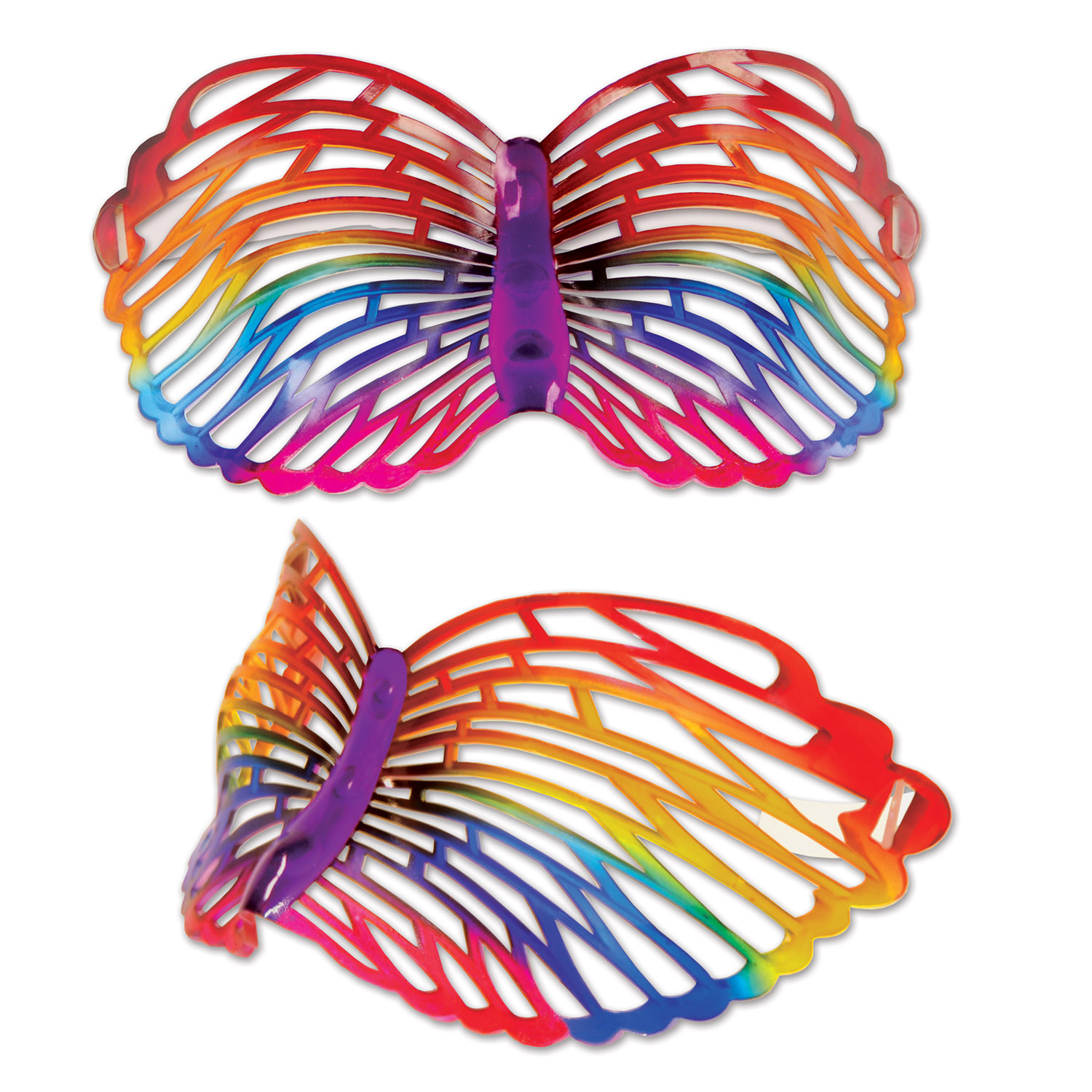 RAINBOW Butterfly Glasses