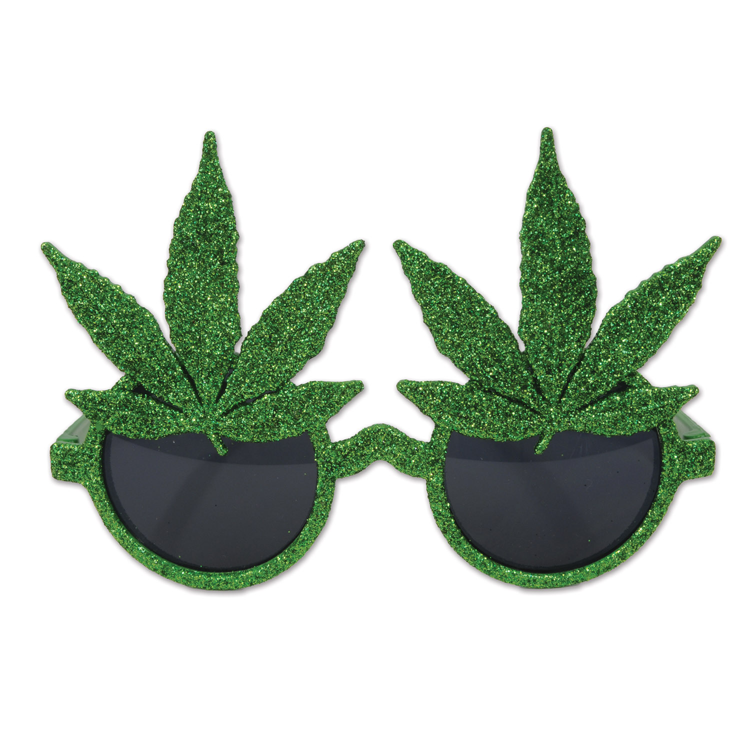 Glittered Weed GLASSES