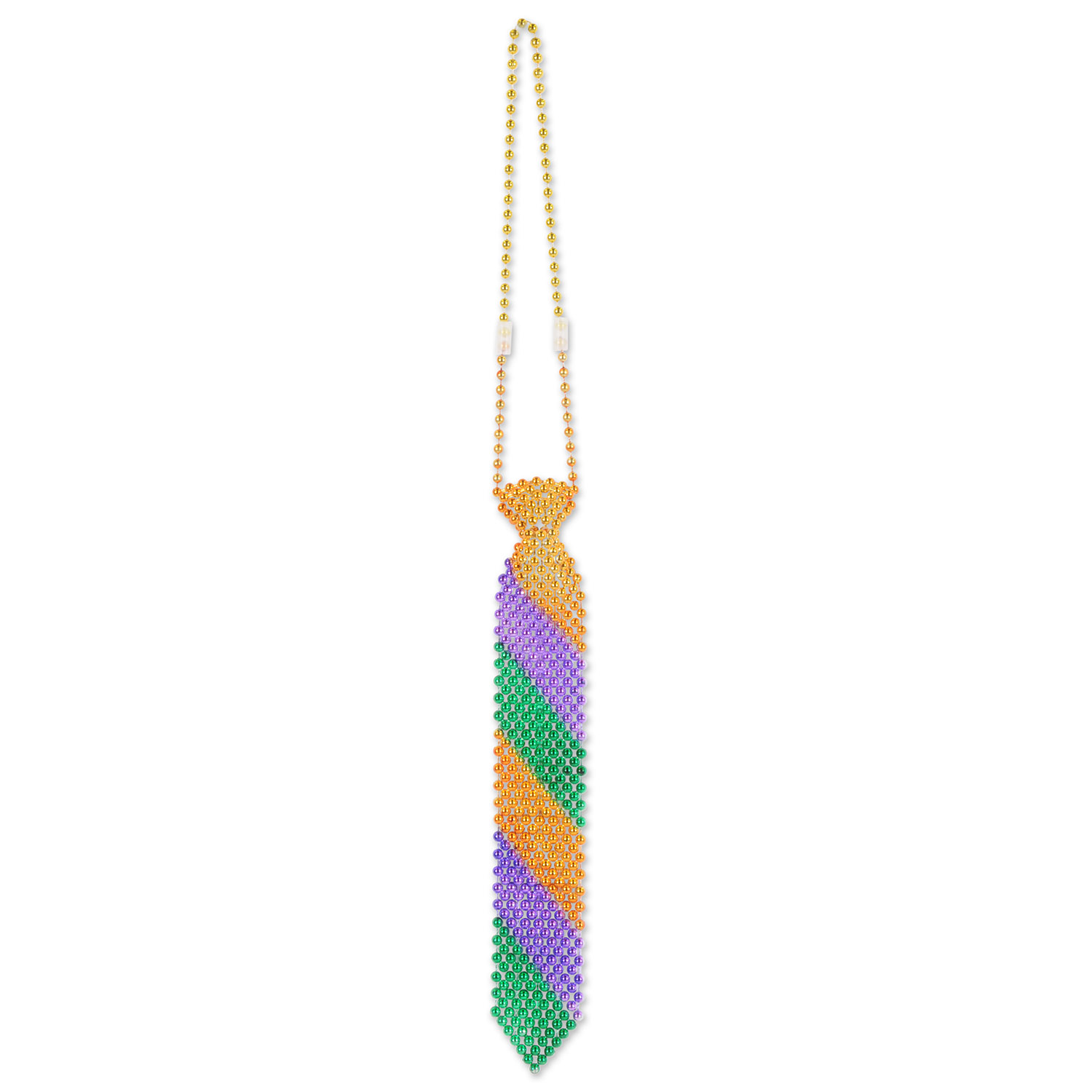 Beaded Mardi Gras Tie