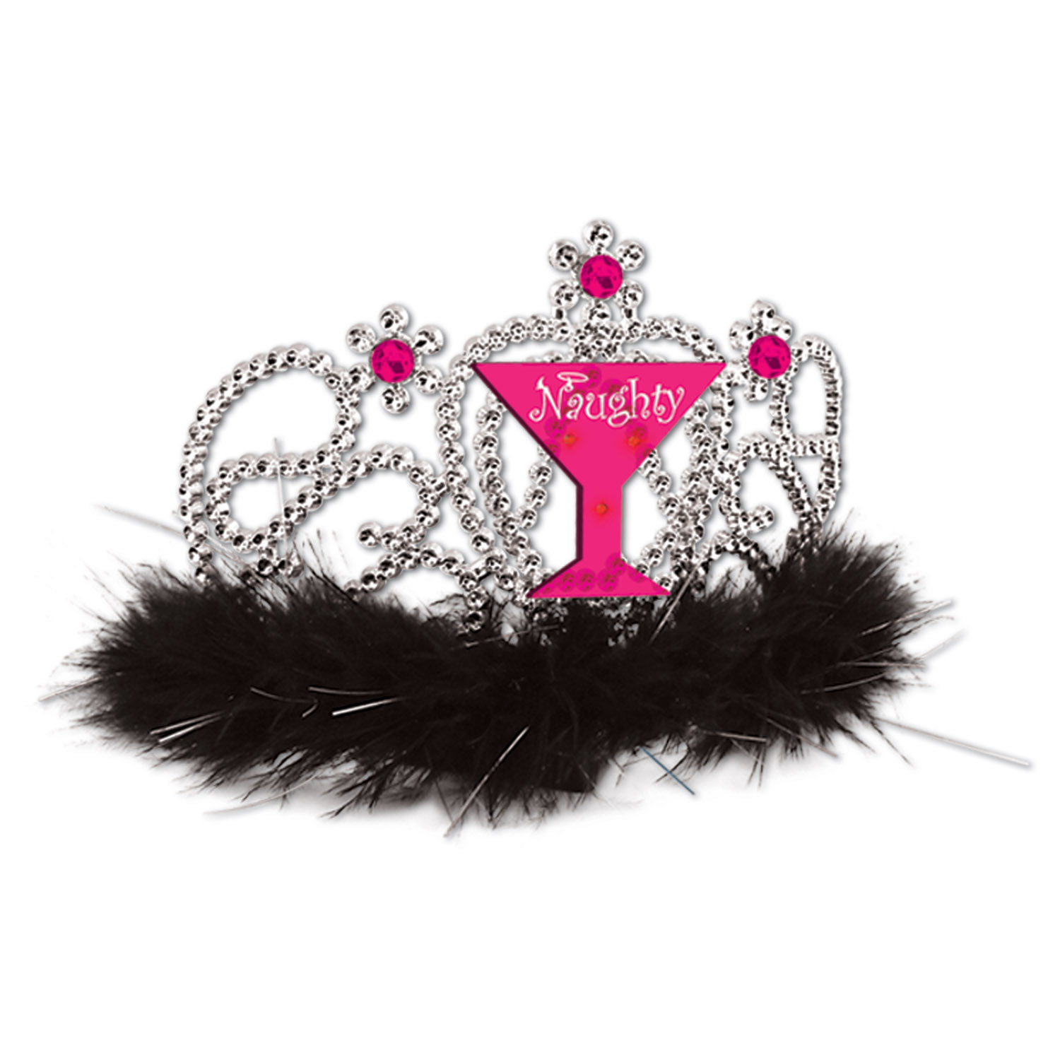 Plastic Light-Up Naughty Girl TIARA