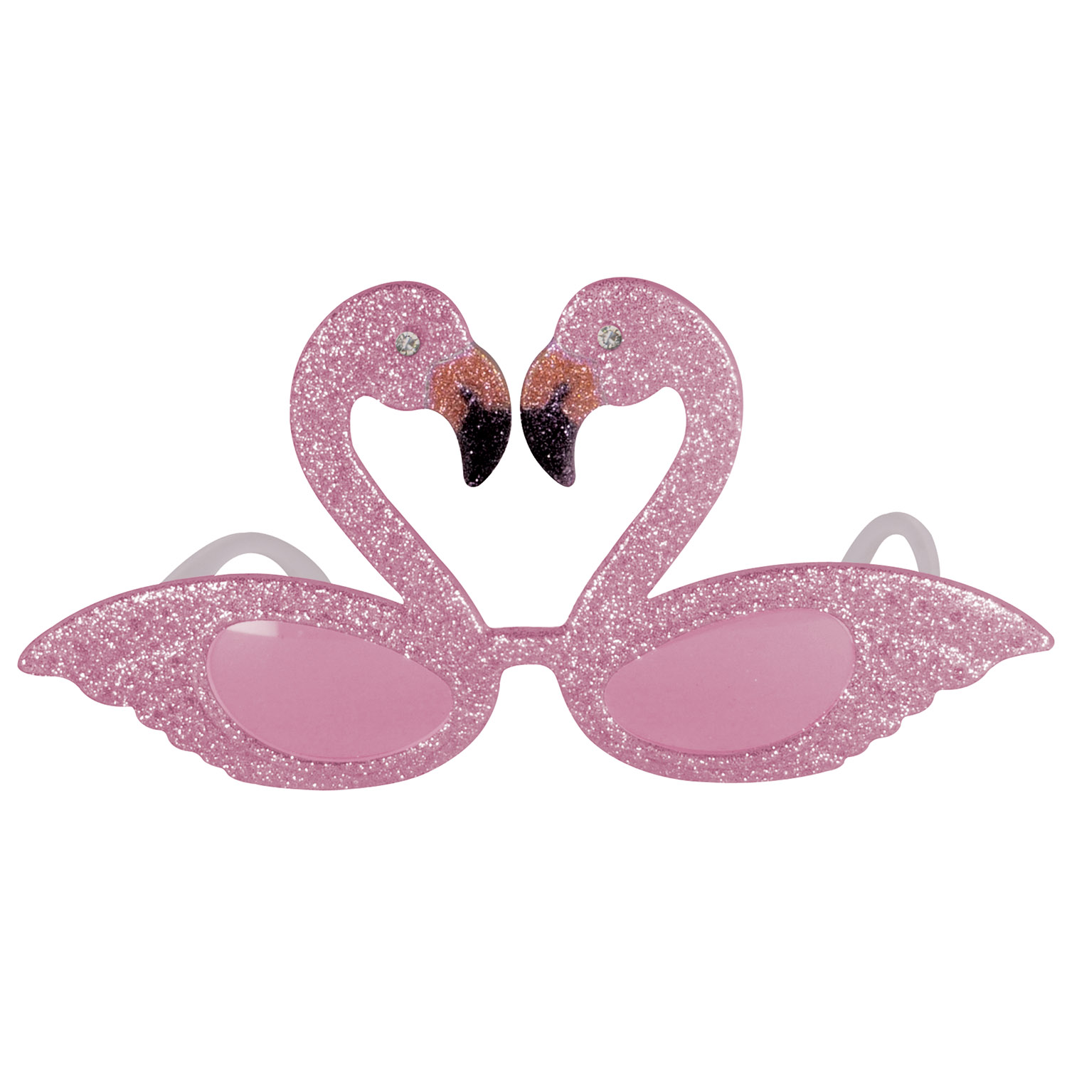 Glittered FLAMINGO Fanci-Frames