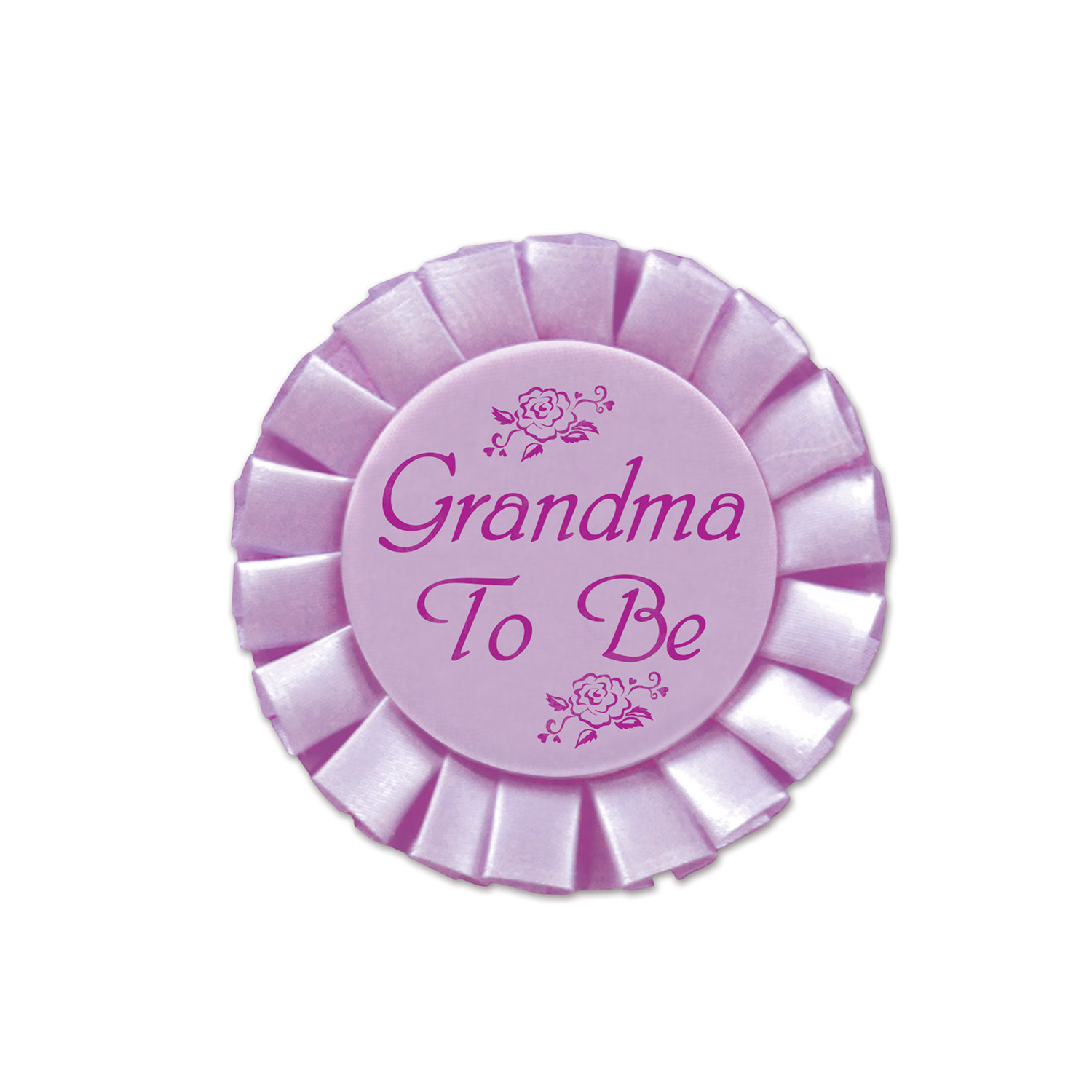 Grandma To Be SATIN Button