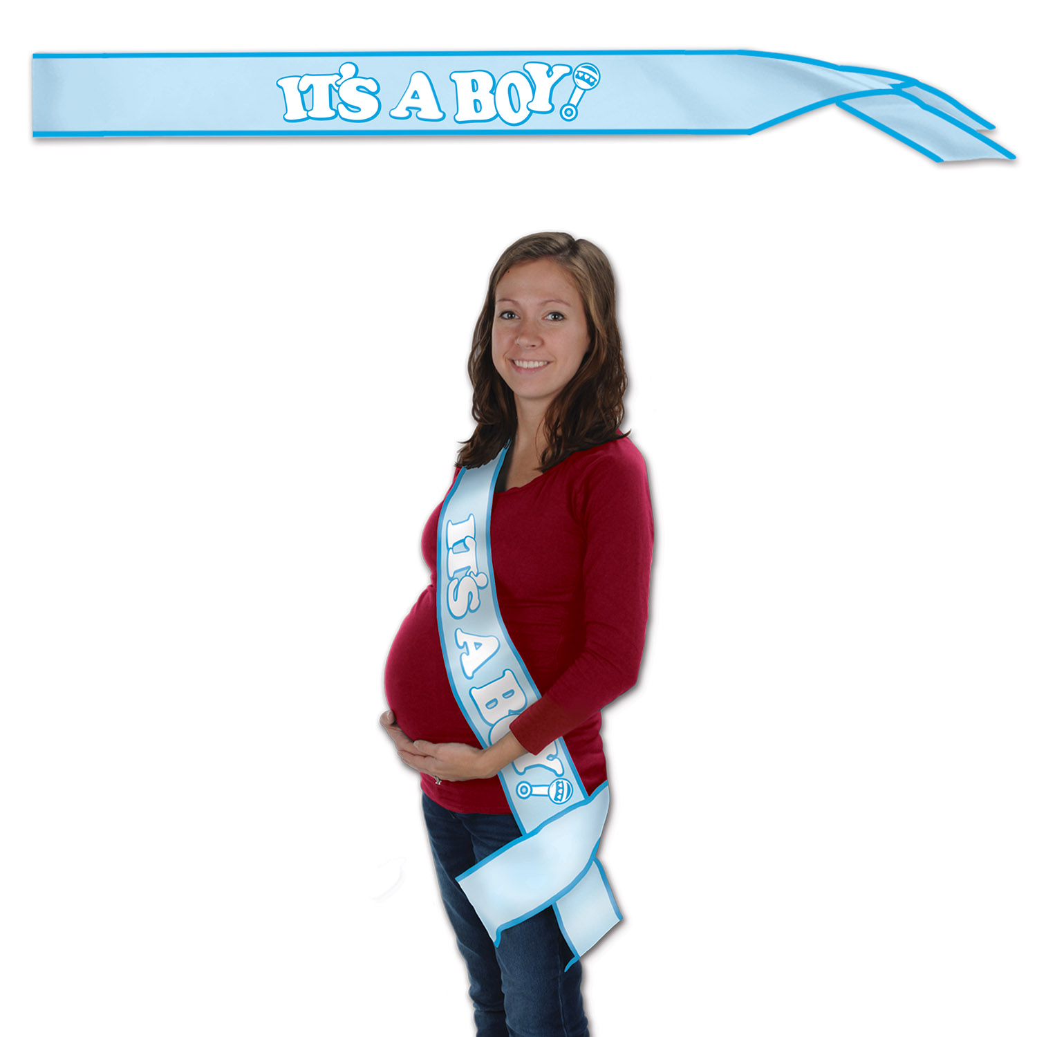 It's A Boy SATIN Sash