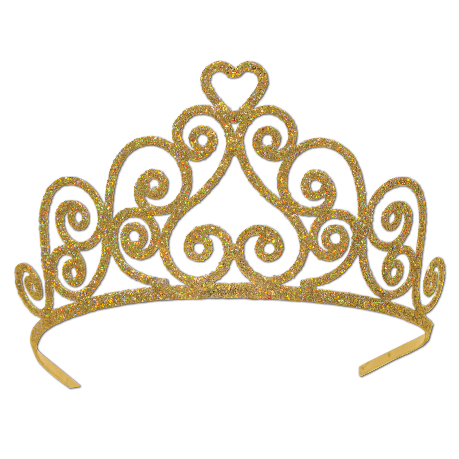 Glittered Metal TIARA