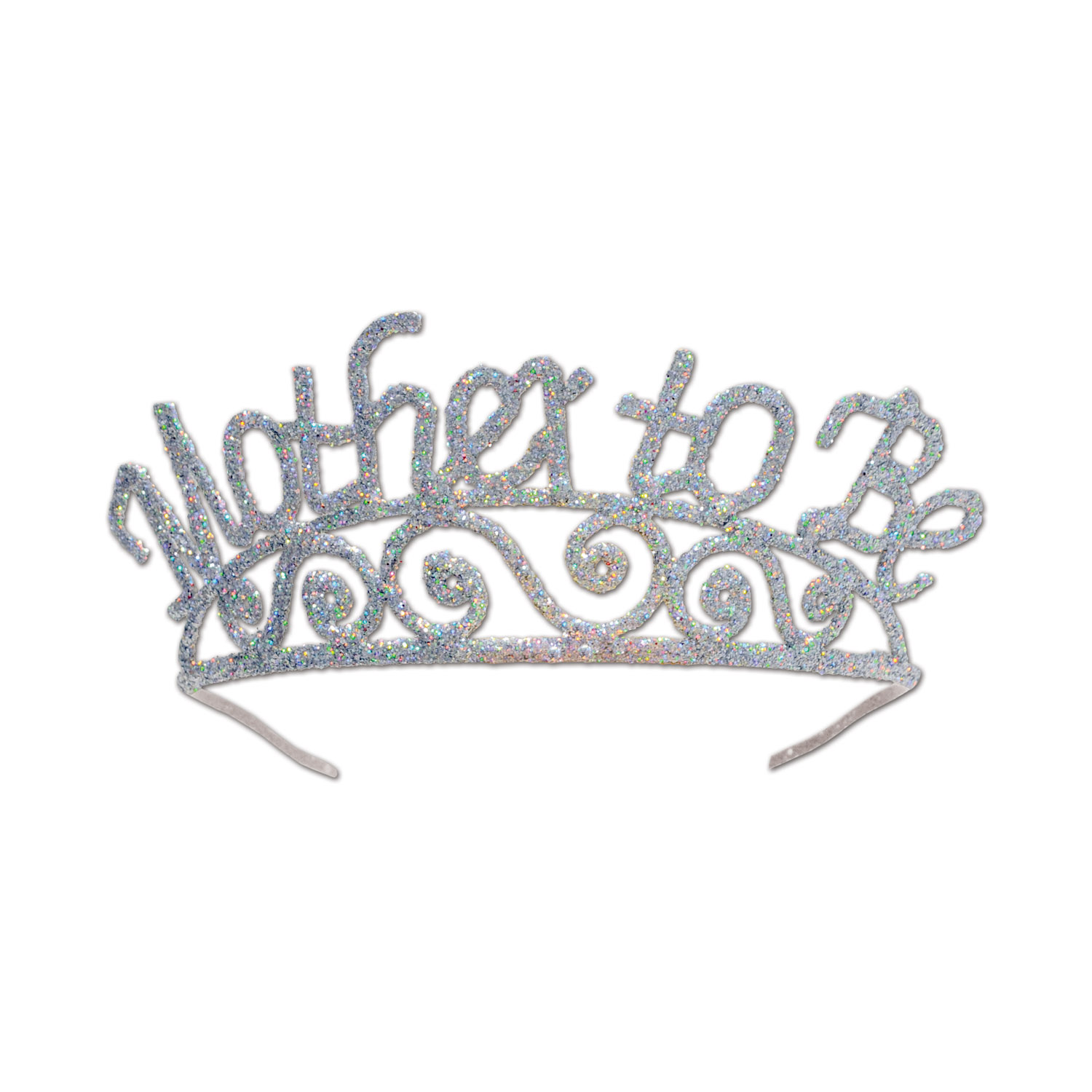 Glittered Metal Mother To Be TIARA