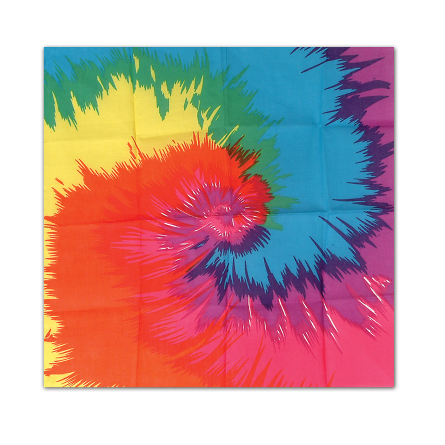 Funky Tie-Dyed BANDANA