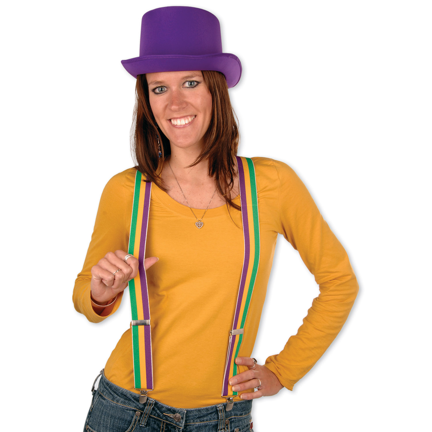 Mardi Gras SUSPENDERS