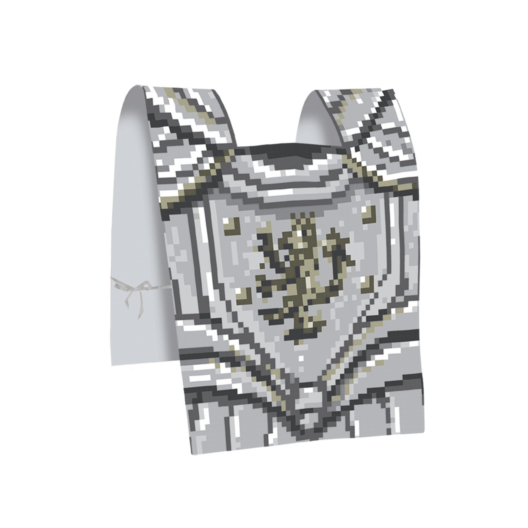 Plastic 8-Bit Knight Vest