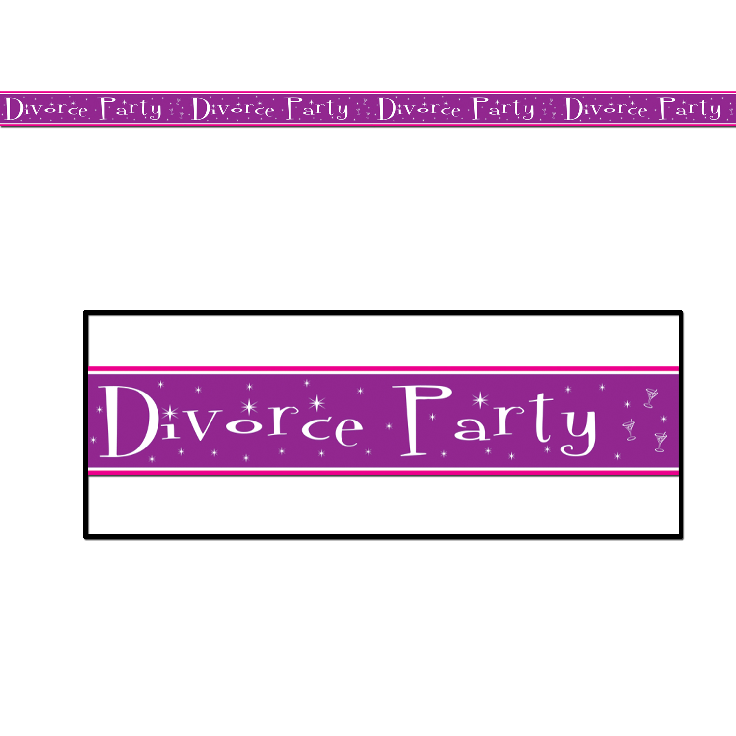 Divorce Party Party Tape