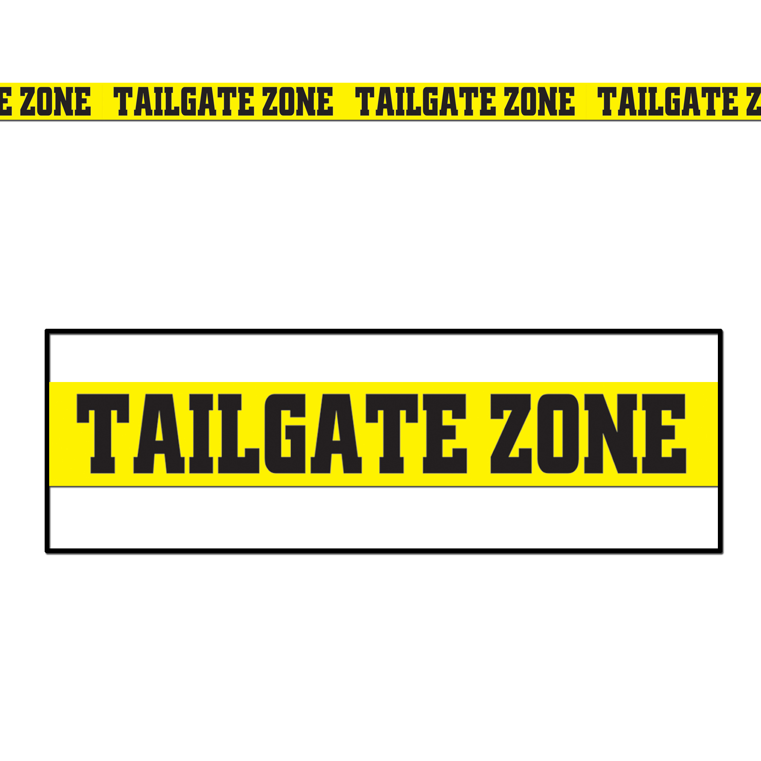 Tailgate Zone Party TAPE