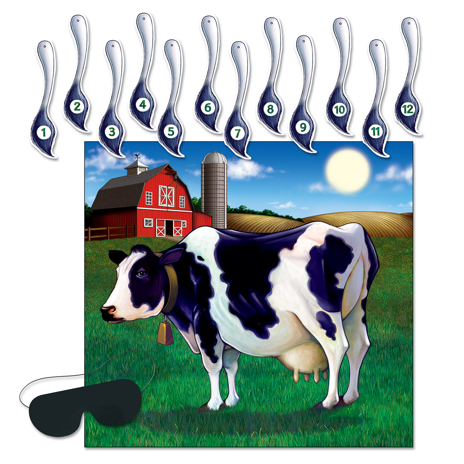 Pin The Tail On The Cow GAME