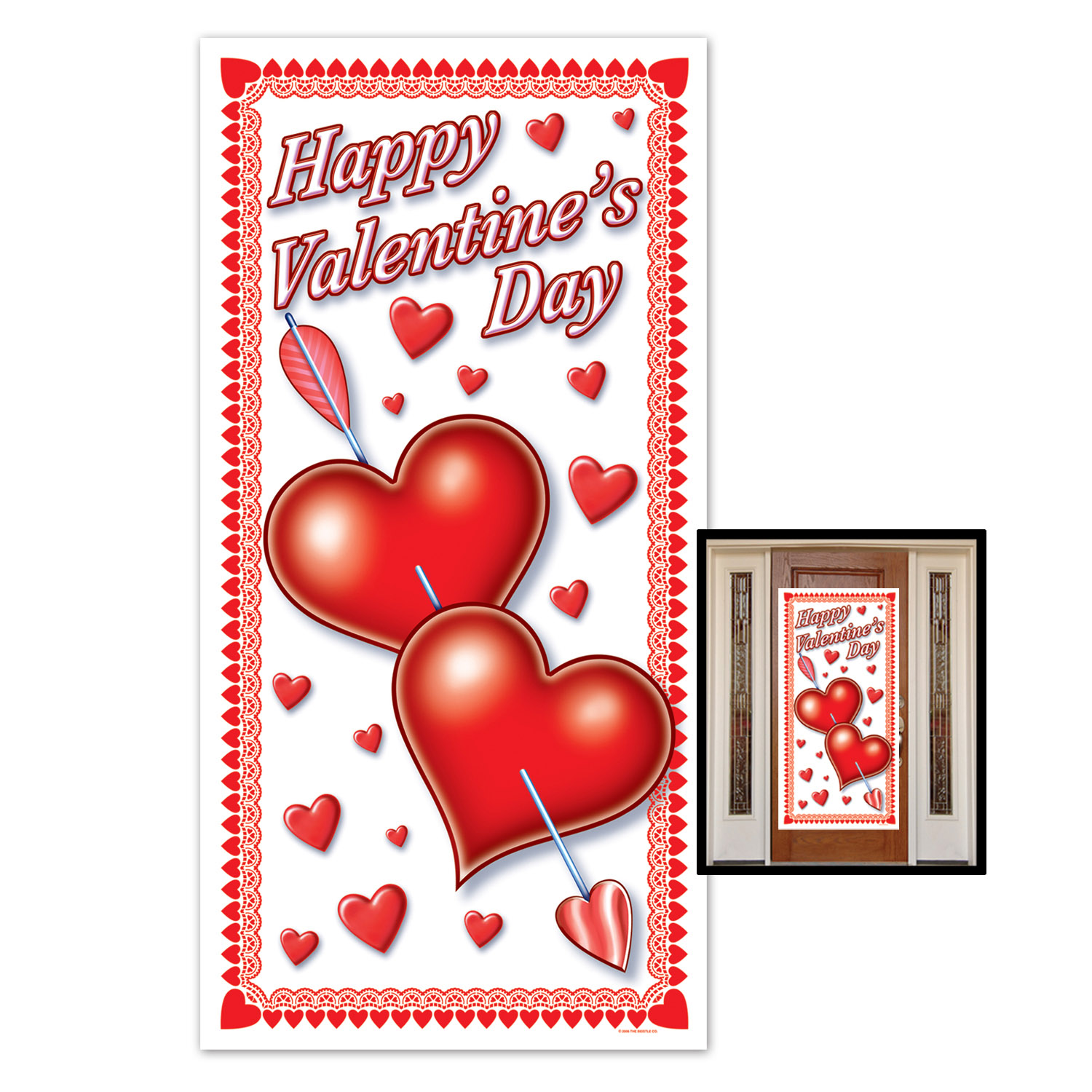 Happy VALENTINE's Day Door Cover