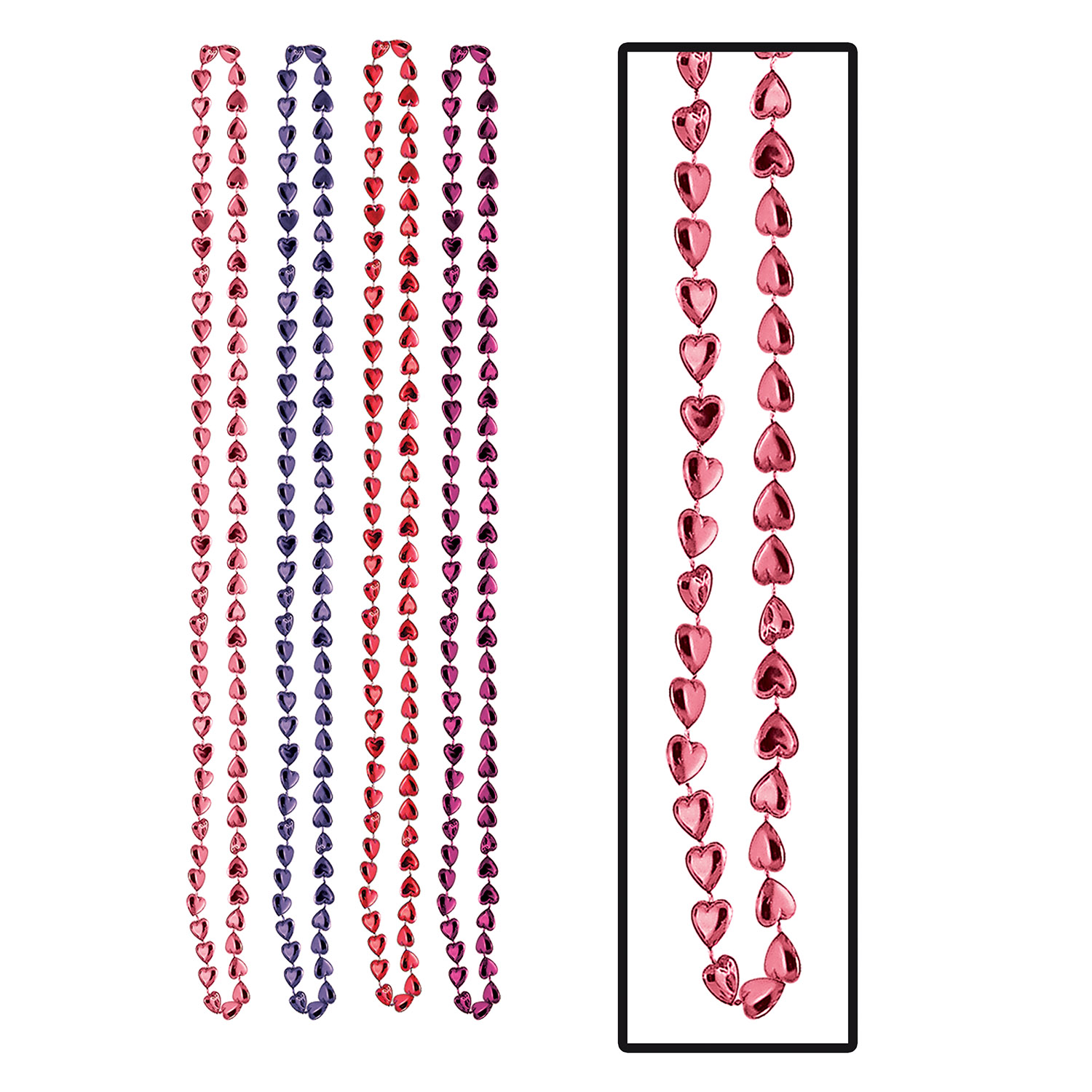 CANDY Heart Beads
