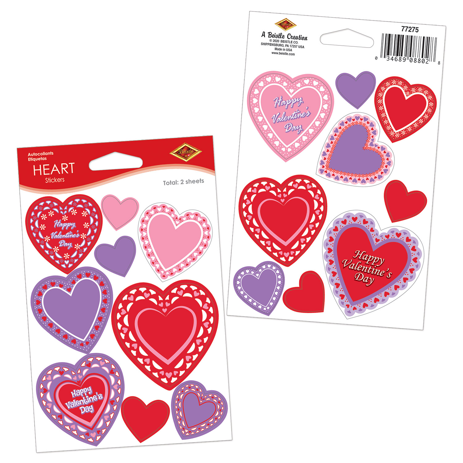 Heart Stickers