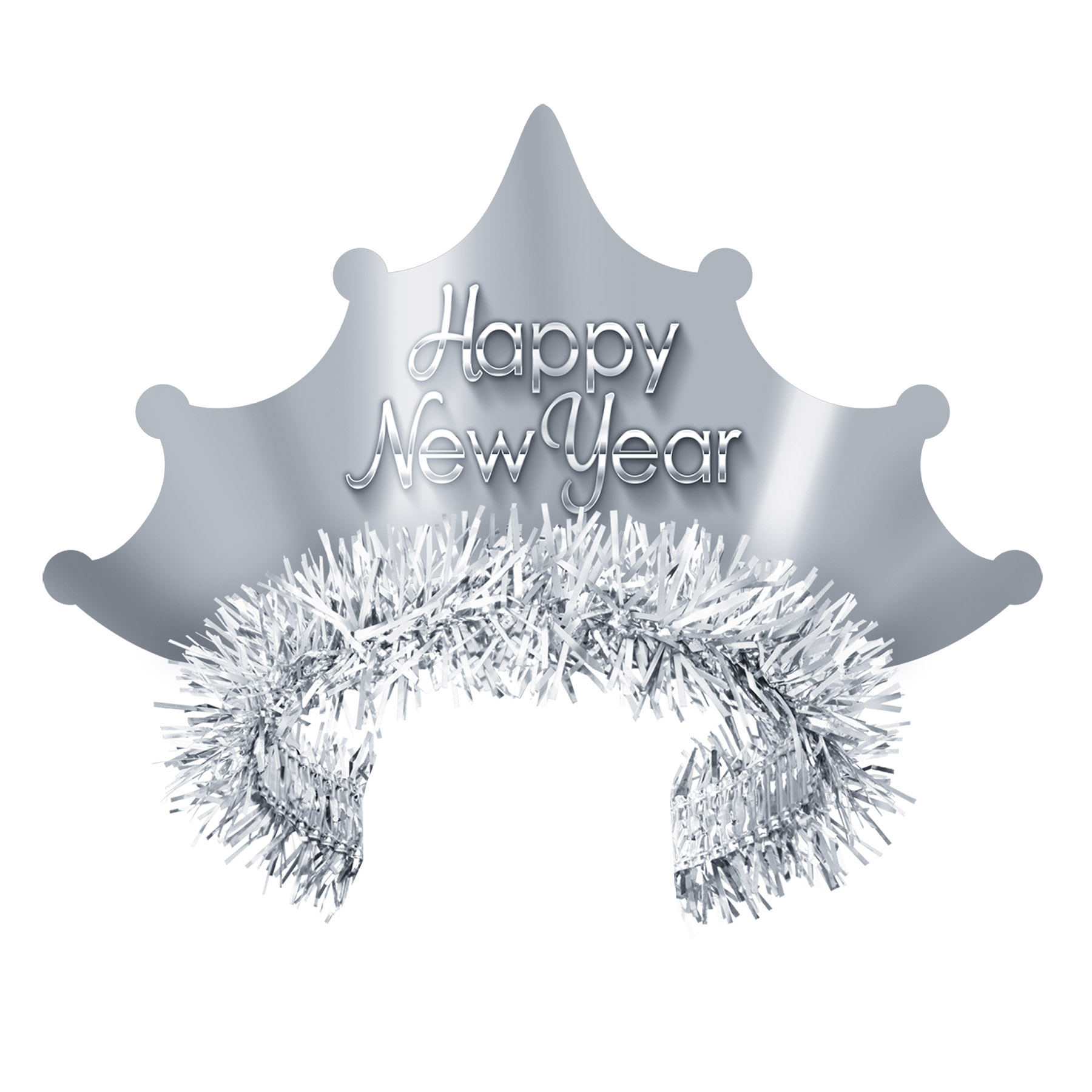 Silver New Year TIARAs