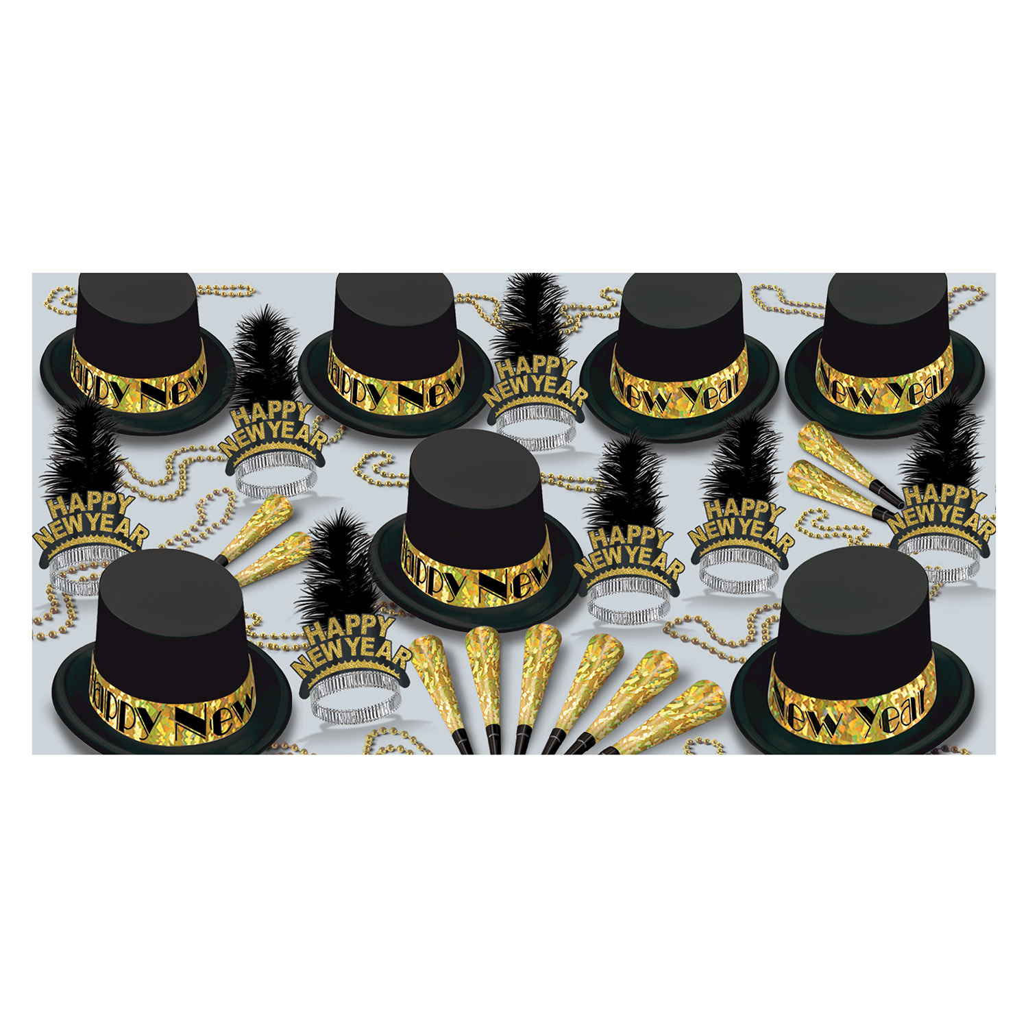 Gold TOP Hat Asst for 50