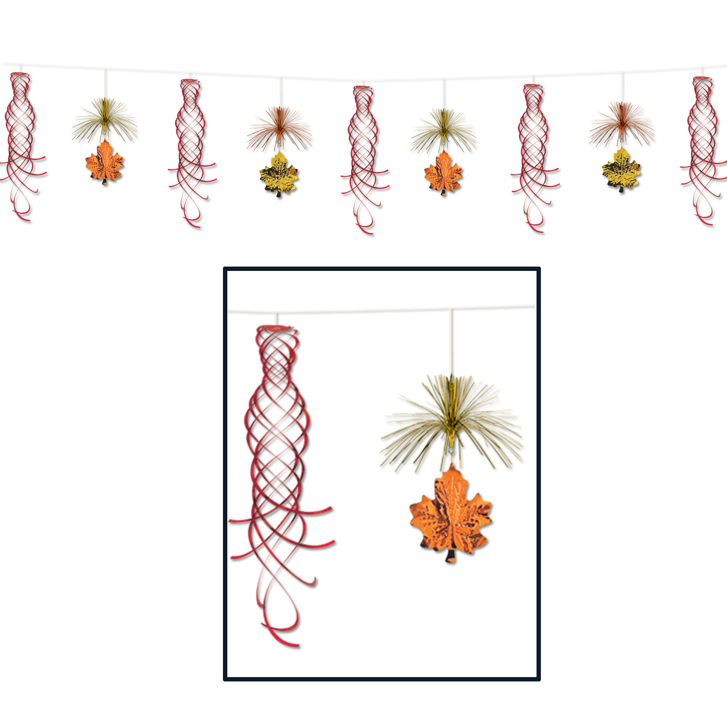 Leaf SHIMMER Garland