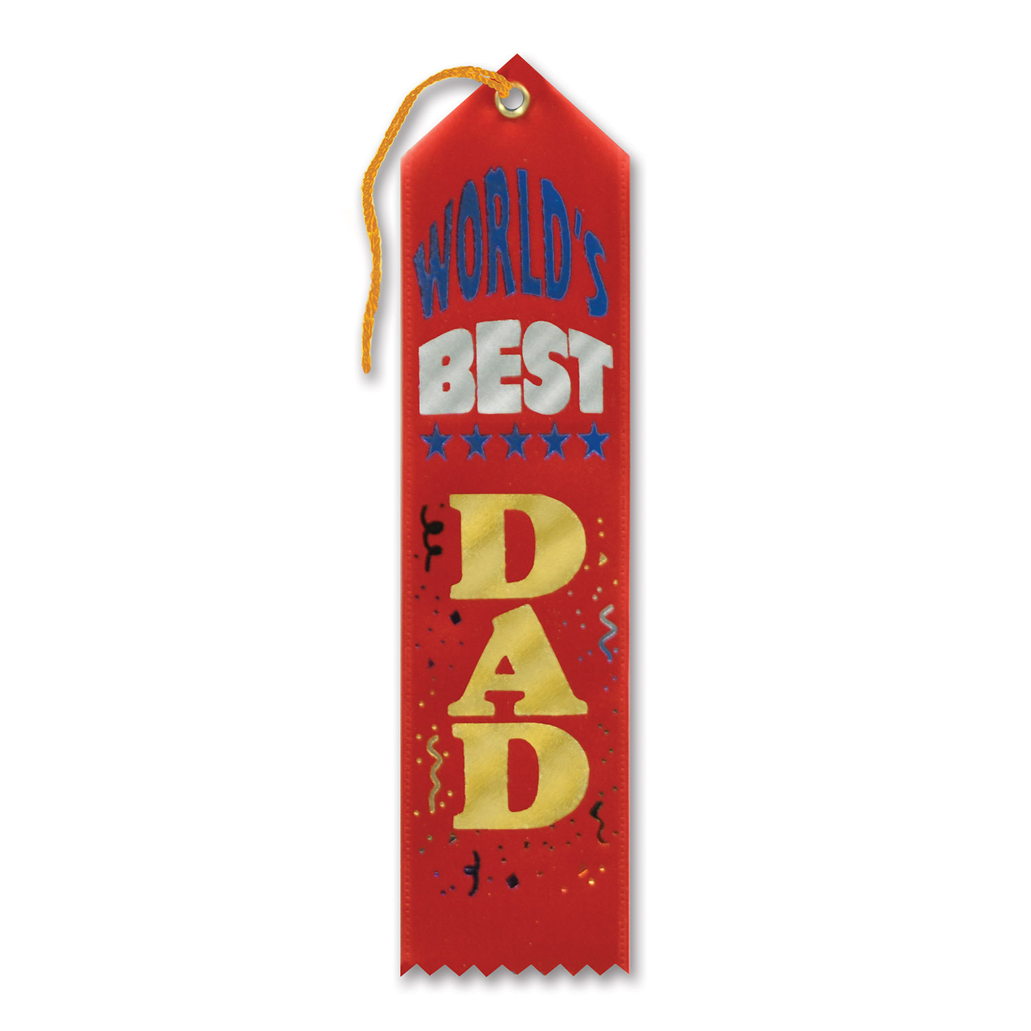 World's Best Dad Award Ribbon