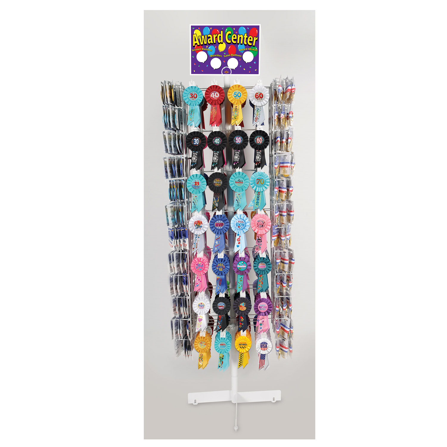 152-Prong Floor Spinner Asst - 792 PCs