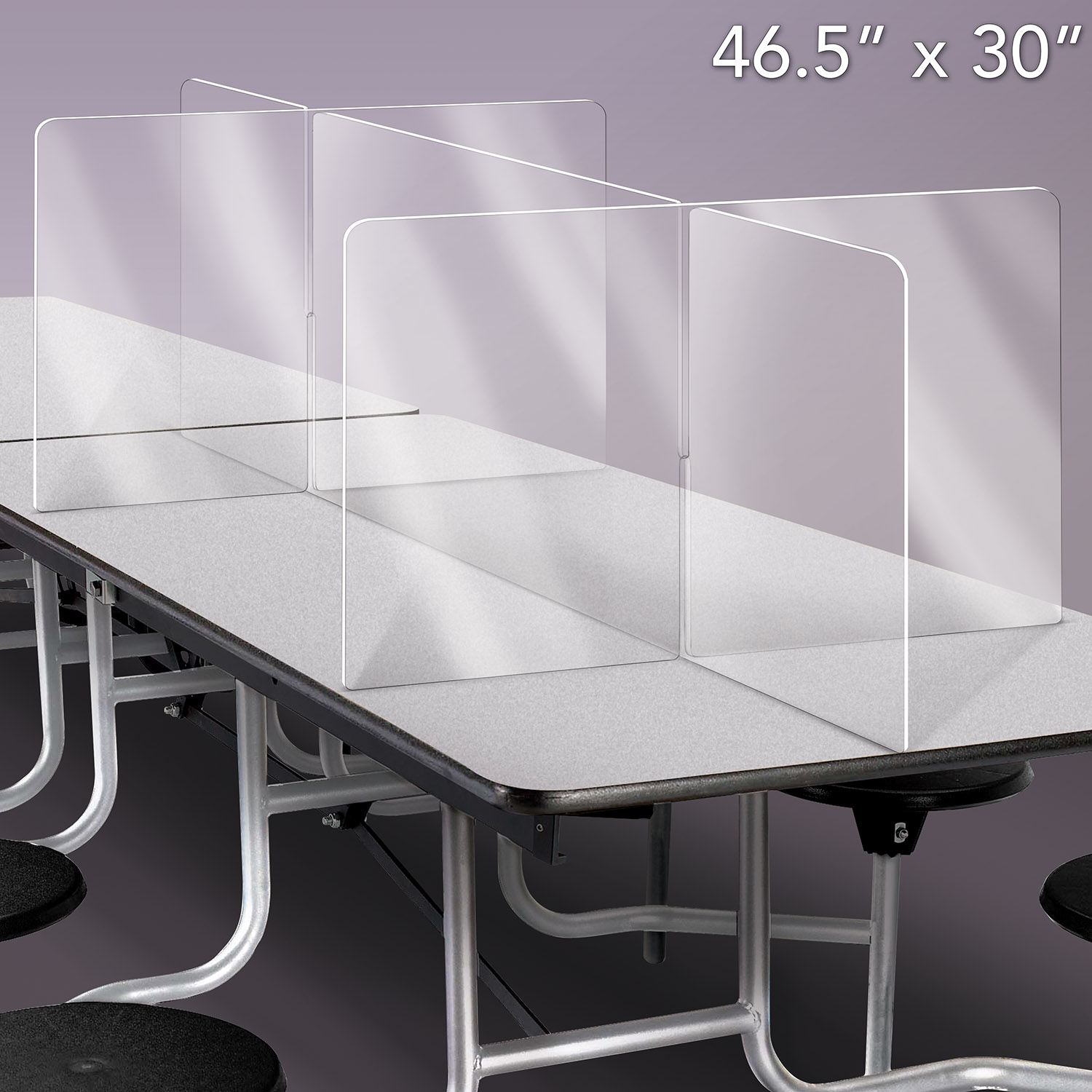 ''30'''''''''''''''' Clear Lunch Table Divider''''''''''