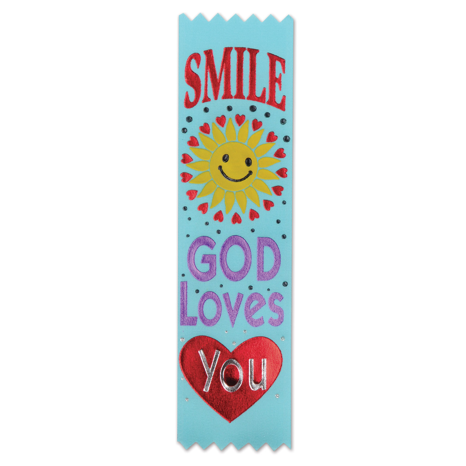 ''Smile, God Loves You VALUE Pack Ribbons''''''''''